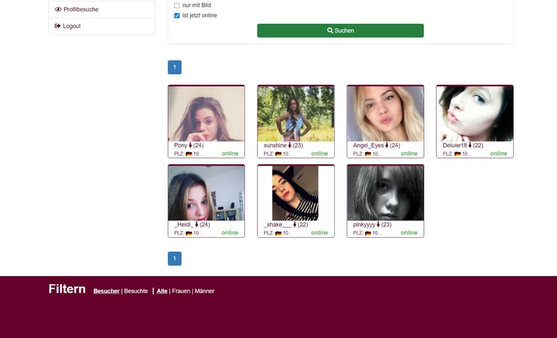 Testbericht - hornymoon.de Mitgliederbereich