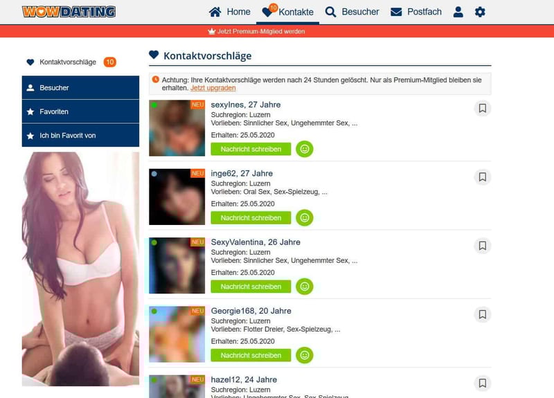Testbericht - wowdating.ch