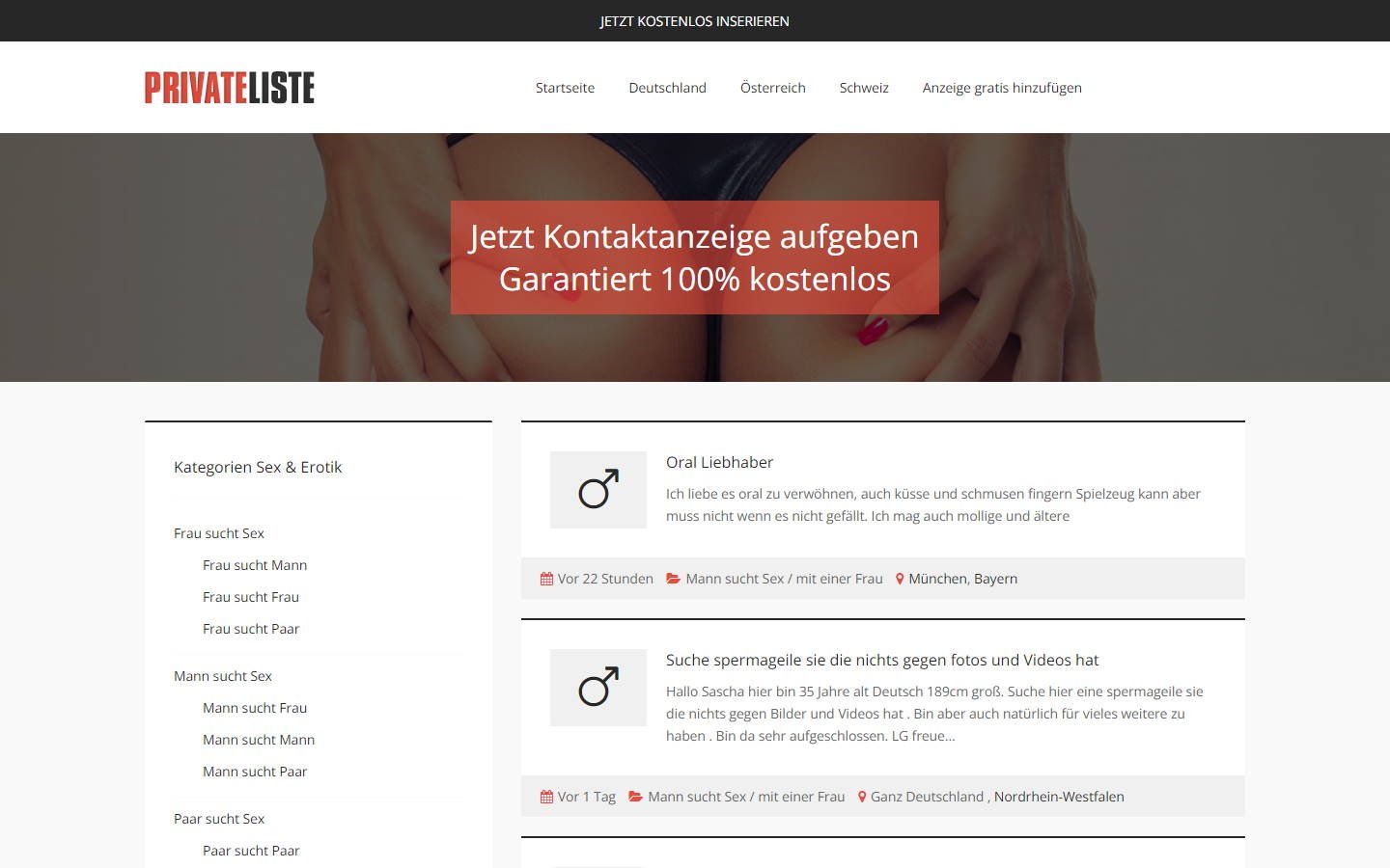 Testbericht PrivateListe.com Abzocke