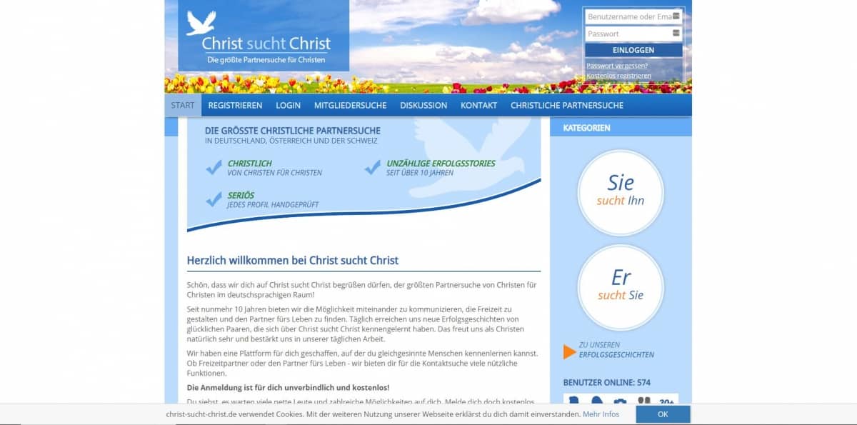 Testbericht: christ-sucht-christ.de