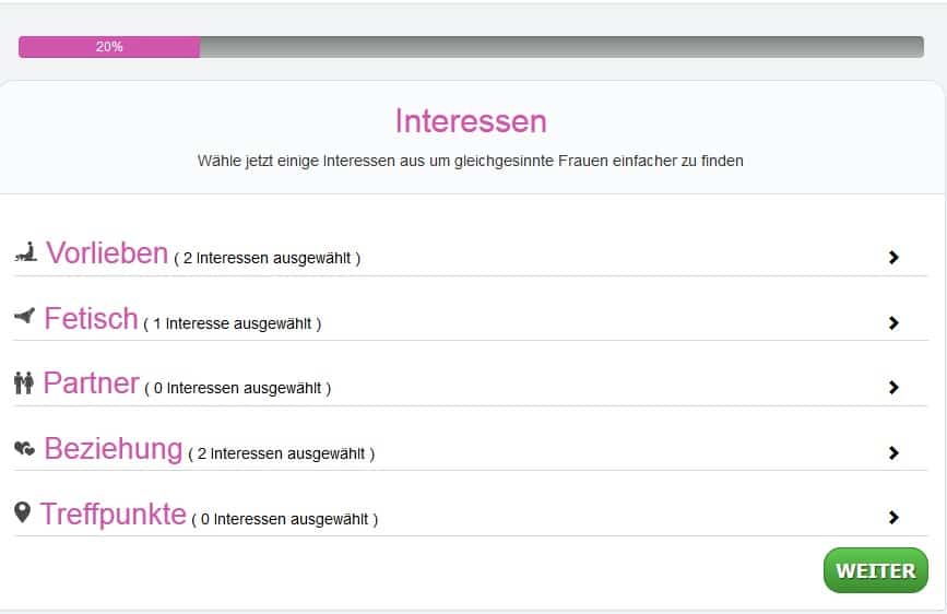 Diskret69.com - Profil erstellen