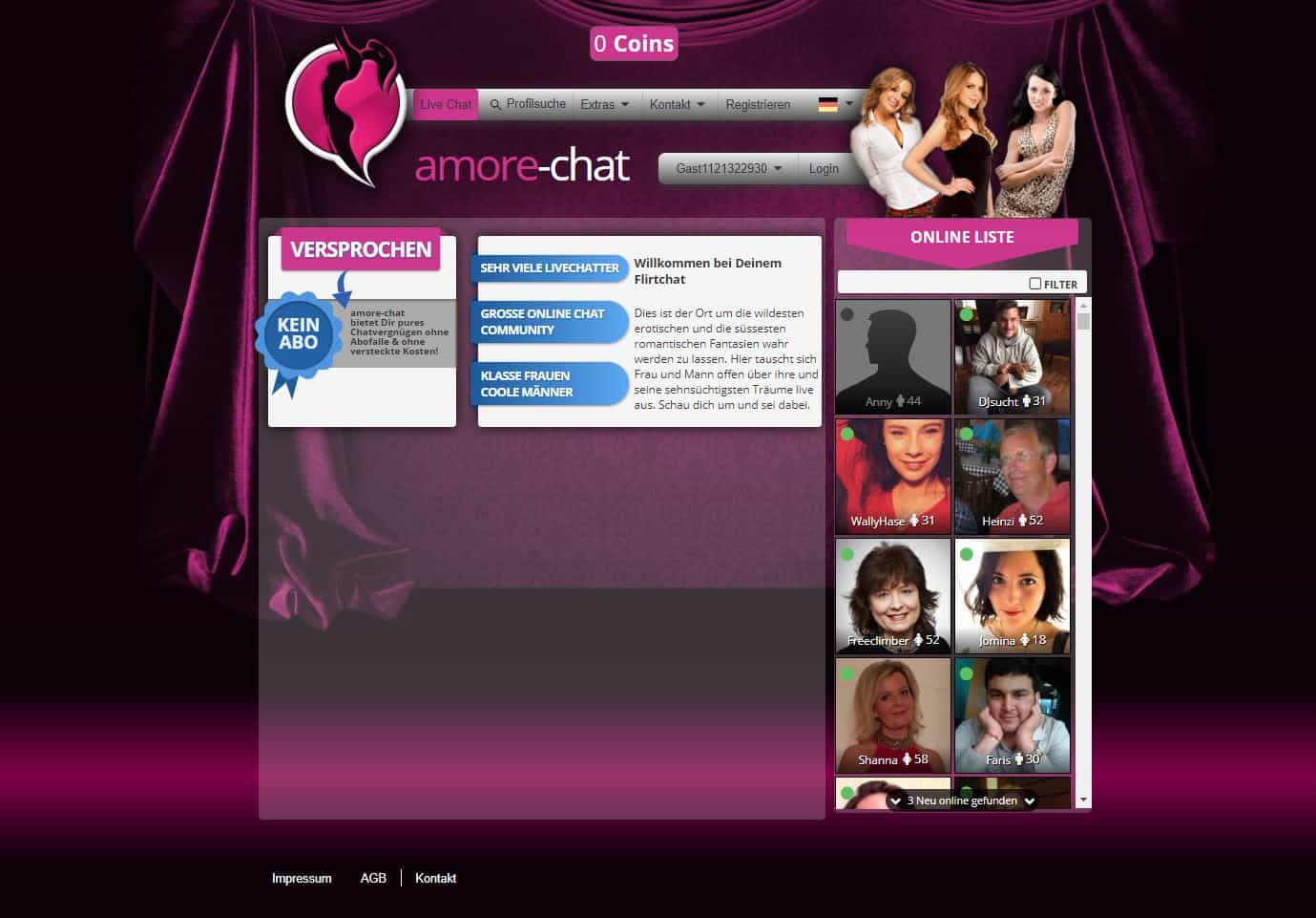Testbericht: Amore-Chat.com Abzocke