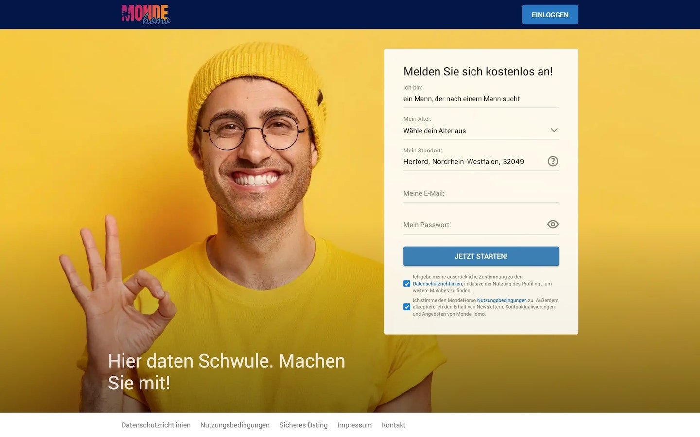 Testbericht MondeHomo.com Abzocke