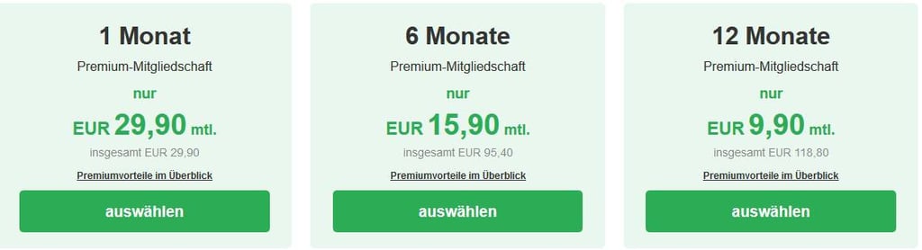 Das kostet Singles.Sangrio.de