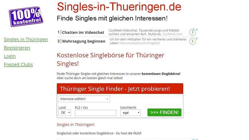 Testbericht: Singles-in-Thueringen.de