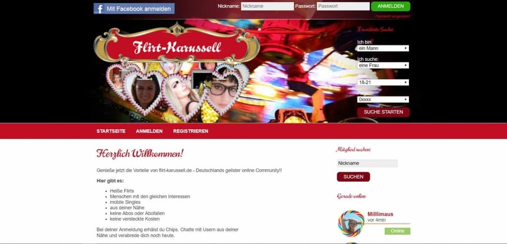 Testbericht: Flirt-Karussell.de