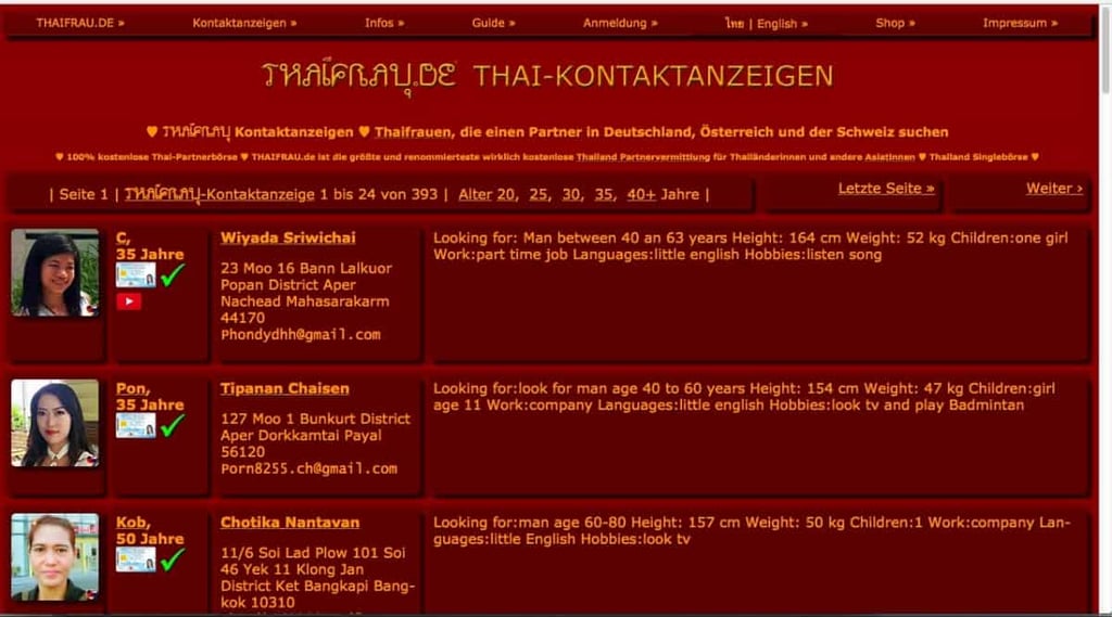 Testbericht: thaifrau.de