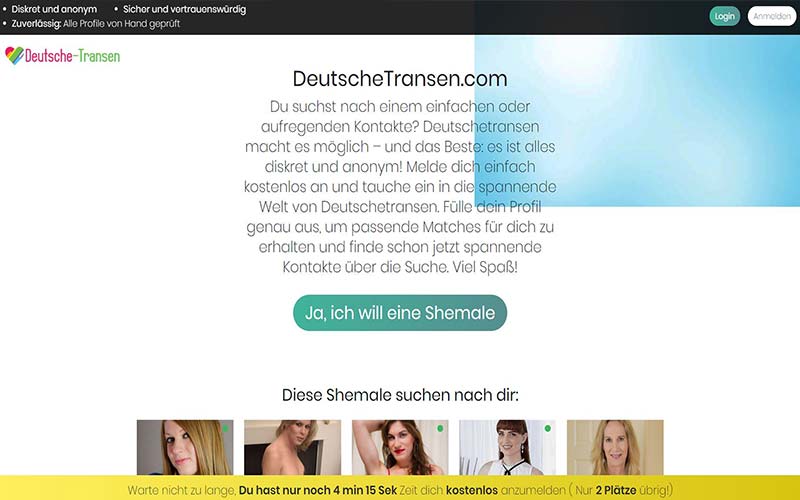 Testbericht DeutscheTransen.com Abzocke