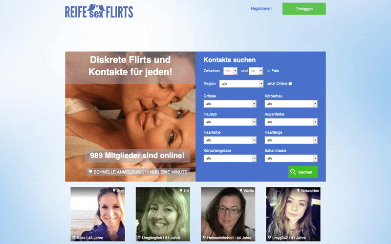 Testbericht: ReifeSexFlirts.com Abzocke