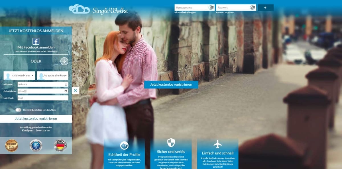 Testbericht: singlewolke.com
