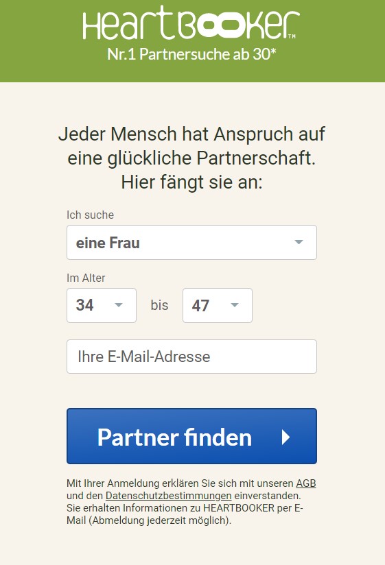 Heartbooker.de- Anmeldung 1 Abzocke