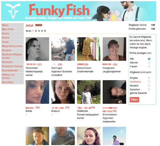 FunkyFish.de Mitgliederbereich