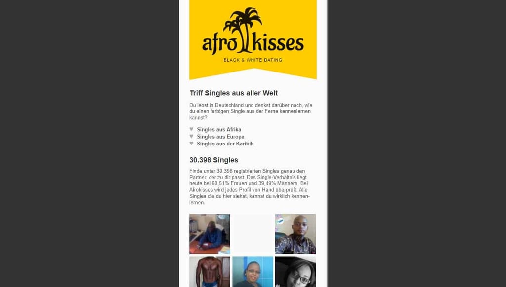 Testbericht: AfroKisses.com