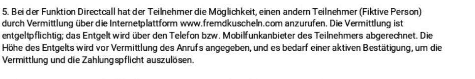 fremdkuscheln.com AGB
