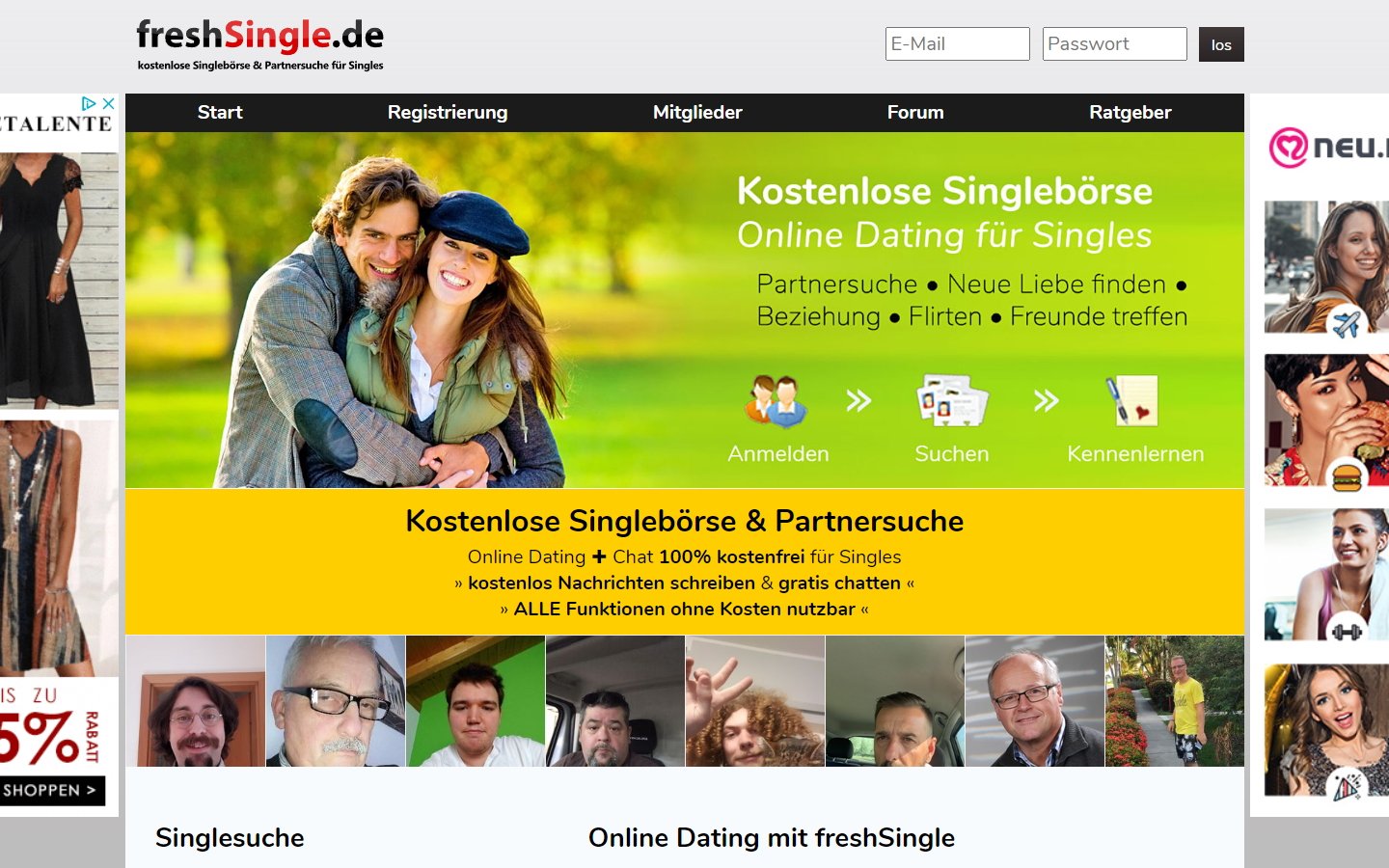 Testbericht FreshSingle.de Abzocke