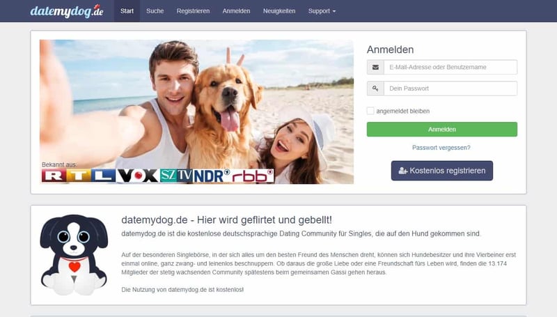 Testbericht: DateMyDog.de